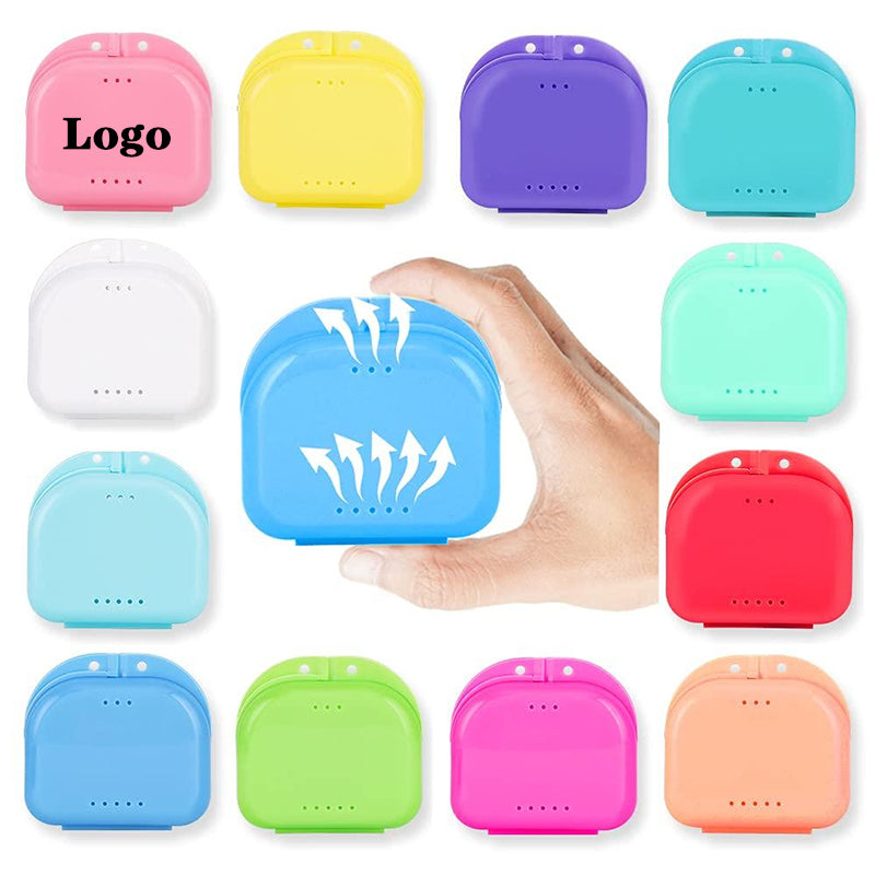 Vented Plastic Orthodontic Retainer Case