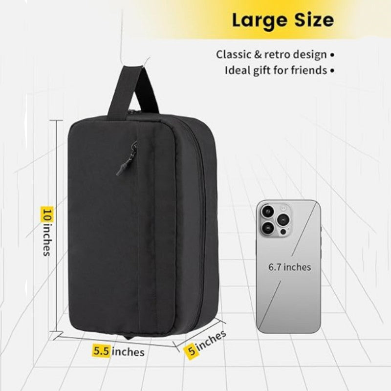 10" Water-Resistant Toiletry Bag