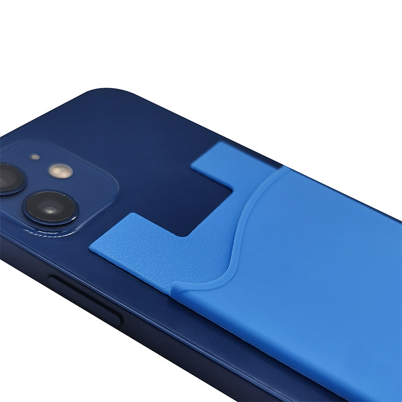 Multi-color  Silicone Phone Wallet Pockets