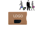Portable Plastic Rfid Credit Bank Card Blocking Sleeve