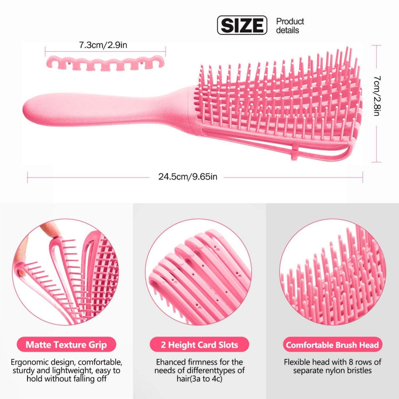 Octopus Shaped Tpe Detangling Comb