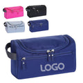10" Portable Oxford Cloth Toiletry Bag W/ Hanging Hook
