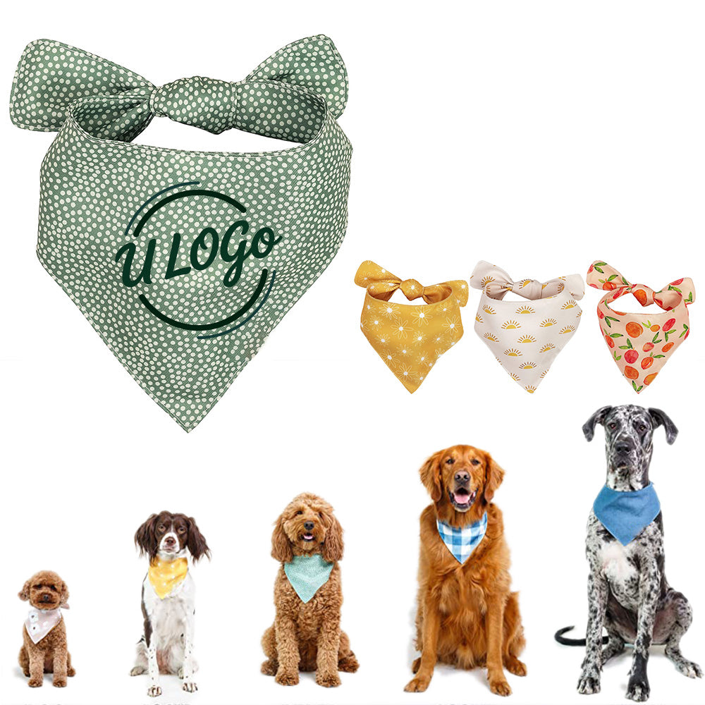 Adjustable Puppy Dog Pet Triangle Bandana