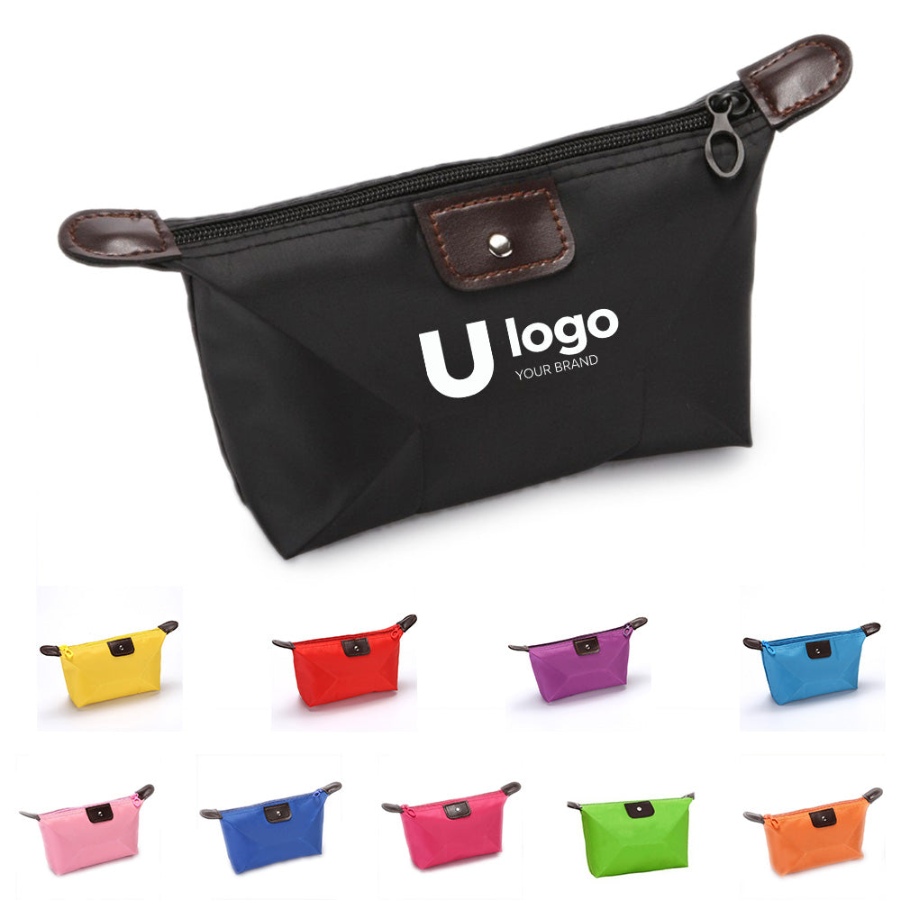 Waterproof Foldable Makeup Pouch W/ Zipper