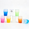 3 Oz Mini Frosted Gradient Glass Shot Cup