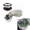40X Pocket Jewelry Loupe W/ Led
