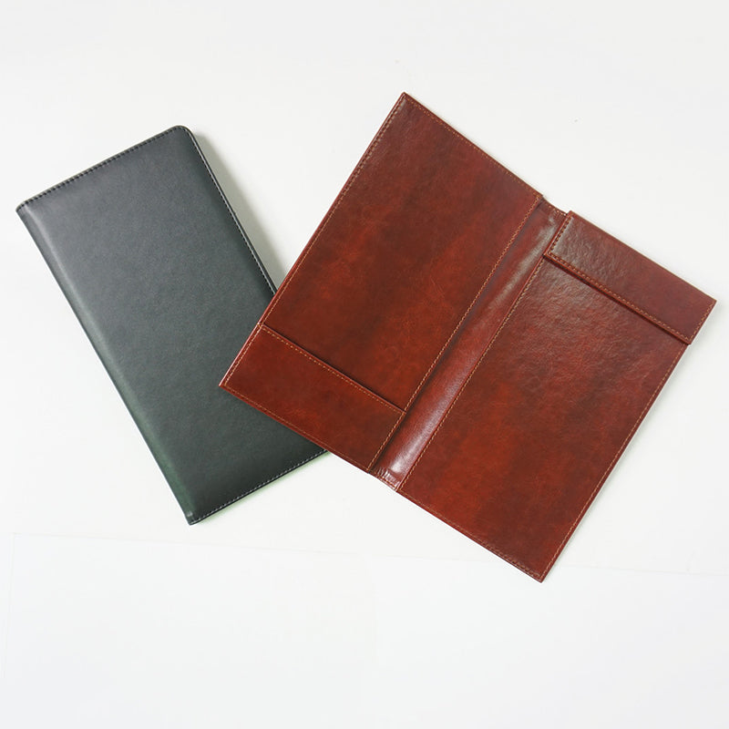 PU Leather Check Presenter