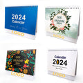2024 Small Standing Flip Desk Calendar