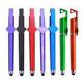 3 in 1 Phone Stand Soft Touch Screen QR Code Stylus Pen