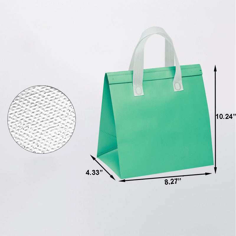 Non Woven Aluminum Foil Portable Food Take Away Bag
