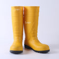 PVC Tall Acid and Alkali Resistant Yellow Rain Boots