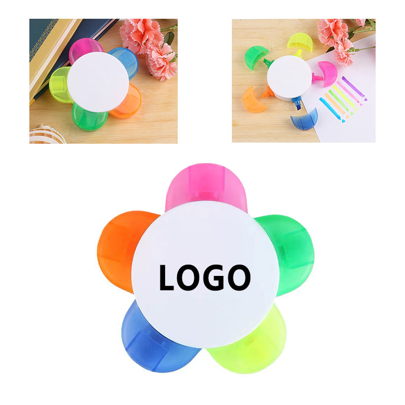 5-Color Flower Petal Highlighter