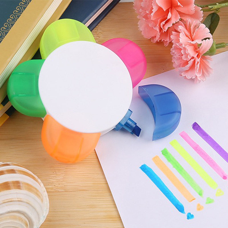 5-Color Flower Petal Highlighter