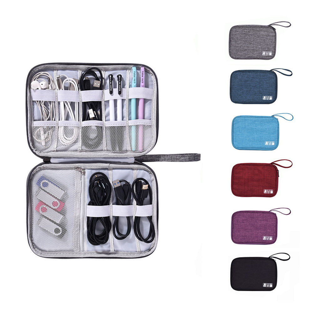 Portable Tech Organizer Pouch