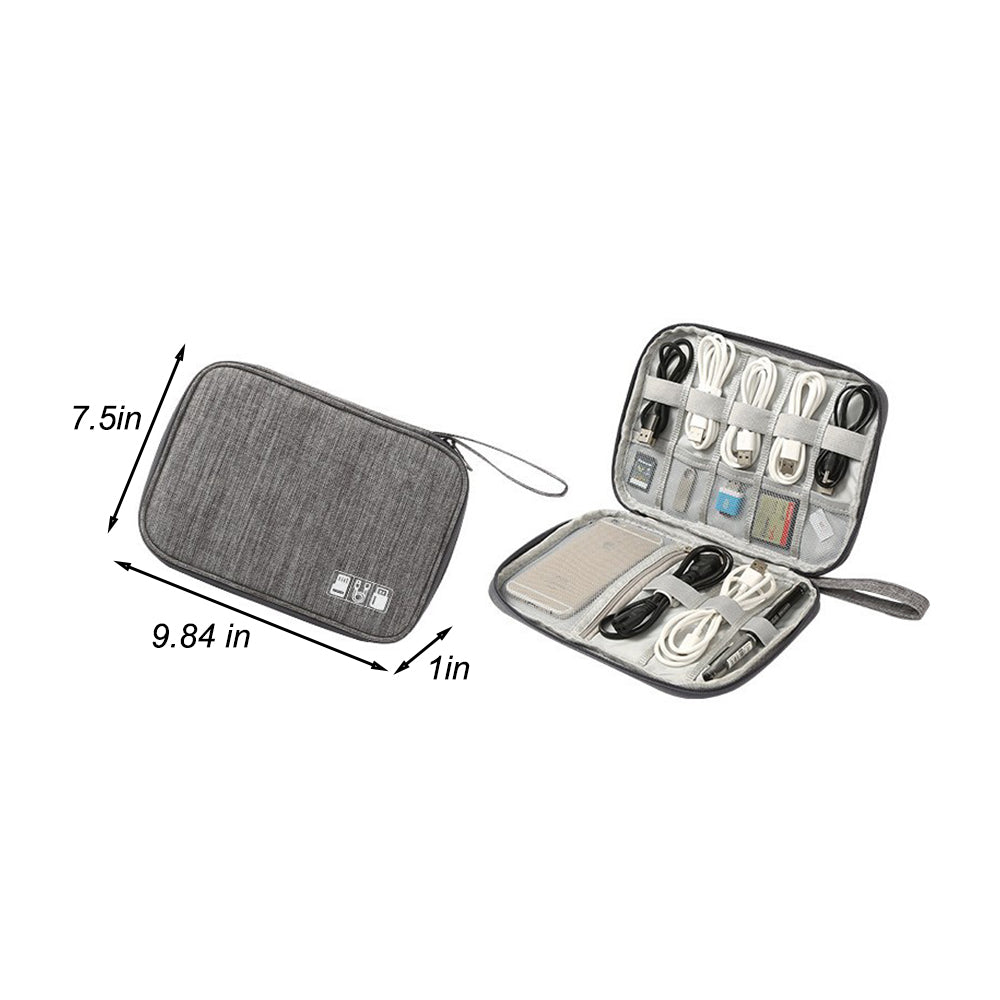 Portable Tech Organizer Pouch